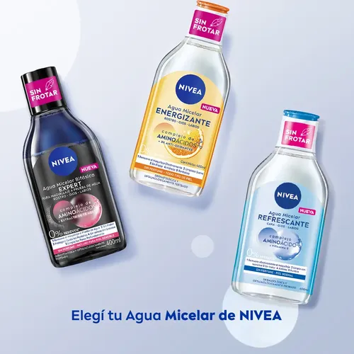 Nivea Facial Agua Micelar Micellair Skin Breathe O2 De 400ml