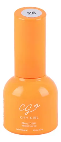 Esmalte Semipermanente City Girl 10ml Uñas Color
