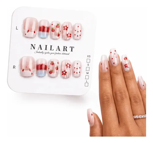 Pegatinas Para Uñas 72pzs Uso Apto Para La Oficina