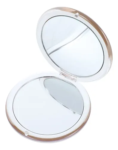 Espejo De Aumento Pequeño, Espejo Compacto, Plegable, Para M