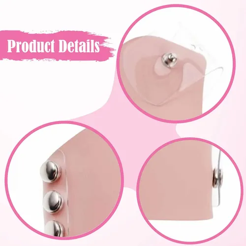 Guante Para Paleta De Maquillaje, Accesorio Didáctico Rosa