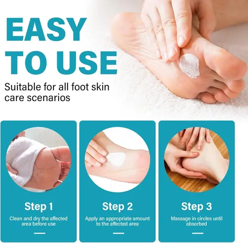 Crema For Fascitis Plantar, Fórmula Suave Y Natural