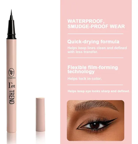 Delineador Líquido Vegano Hipoalergénico Flyliner Elegant