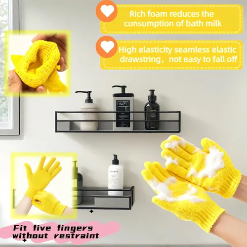 Guantes Exfoliantes Spaglow 4-pack