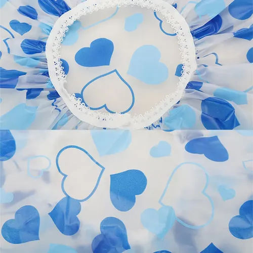 10 Gorros De Ducha Impermeables Con Estampado Pe, Elásticos Multicolor (green, Blue, Pink Prints)