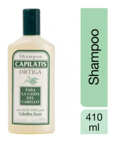 Capilatis Ortiga Shampoo Con Aloe Vera 410ml Cabellos Secos