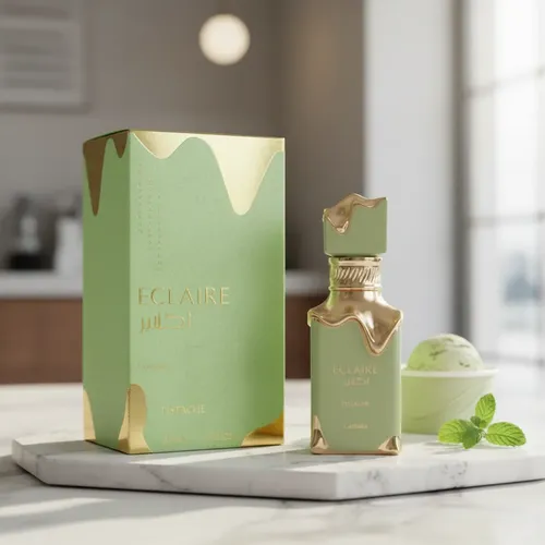 Perfume Eclaire Pistache Lattafa 100ml Edp Mujer Gourmand