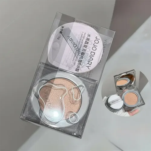 Base De Maquillaje Cushion De Jojo Diary Waterproof 02 Marfil