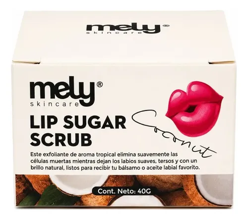 Exfoliante Para Labios Hidratante Reparador Lip Sugar Coco