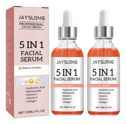 2 Unidades De Sérum Facial 5 En 1, Aceite Facial Con Vitamin