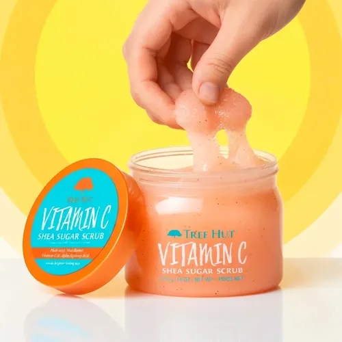 Exfoliante Shea Sugar Scrub Vitamin C 510g Tree Hut