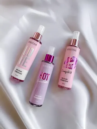 Kit X 3 Body Splash Sexitive Femenino Aphrodisiac Hot Privee