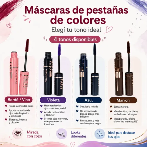 Máscaras De Colores Tubing Miss Lara