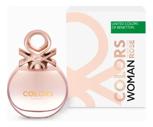 Perfume Importado Mujer Benetton Color Rose Edt 80ml