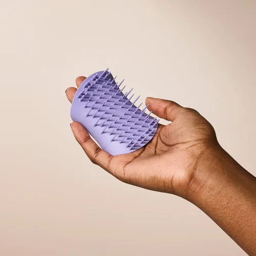 Cepillo Para Cabello Tangle Teezer Scalp Exfoliante Morado
