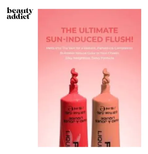 Rubor Líquido Beauty Addict Sun Flushed Varios Tonos