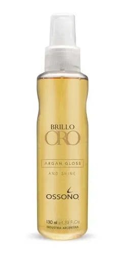 Brillo Oro Ossono X135ml Argan Hidrata Envio A Todo El Pais