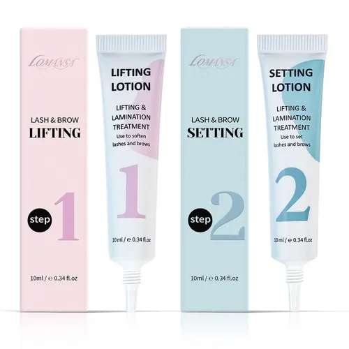 Kit De Lifting De Pestañas Rizadas Lomansa Para Mujer,;