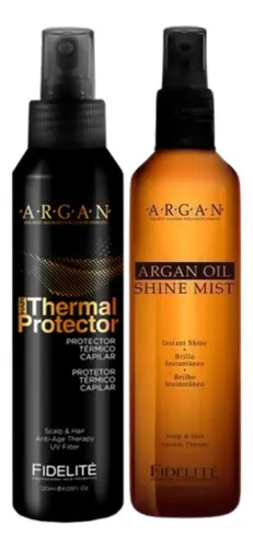 Fidelite Argan Protector Termico + Brillo Instantaneo 120 Ml