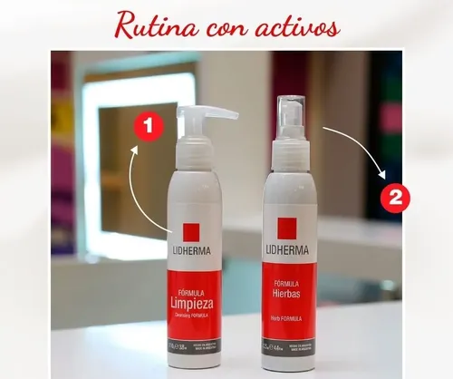 Kit X4 Higiene Limpieza Scrub Desmaquillante Lidherma