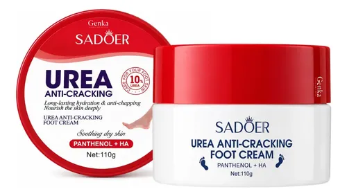 Crema Para Pies Hidratante Antigrietas Con Urea 110g Sadoer