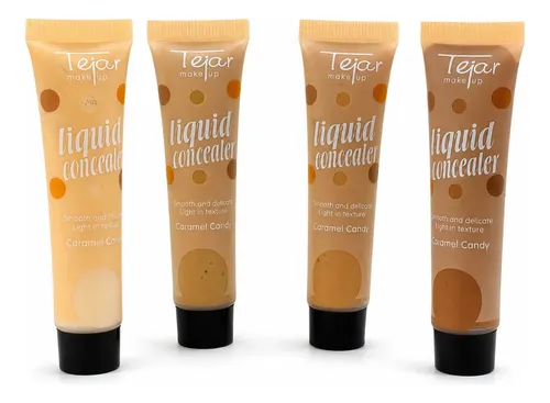 Base Liquida Concealer Matte Caramel Candy Tejar 24 Unidades