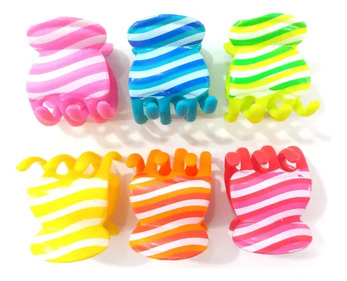 Pack X6 Broches Chicos Hebillas Pelo