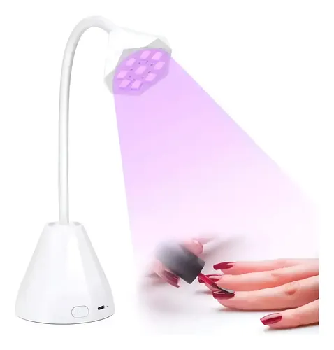 Velador Cabina Uv Led 27w Seca Uñas Esculpidas Gelificada F