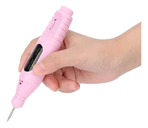 Set De Limas De Uñas Eléctricas Usb, Perforadora Portátil, 6