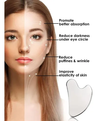 Gua Sha,herramienta De Masaje De Acero Inoxidable