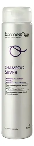 Bonmetique Shampoo Silver X 350ml – Desamarillador Violeta