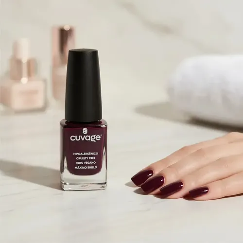 Esmaltes De Uñas Tradicional Sin Tacc Cuvage Pro Keratine Color 163 – Sangiovese