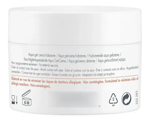Avene Hydrance Aqua Gel Crema Hidratante 50 Ml