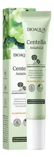 Crema Contorno De Ojos Centella Asiatica Bioaqua Momento De Aplicación Día/noche Tipo De Piel Normal