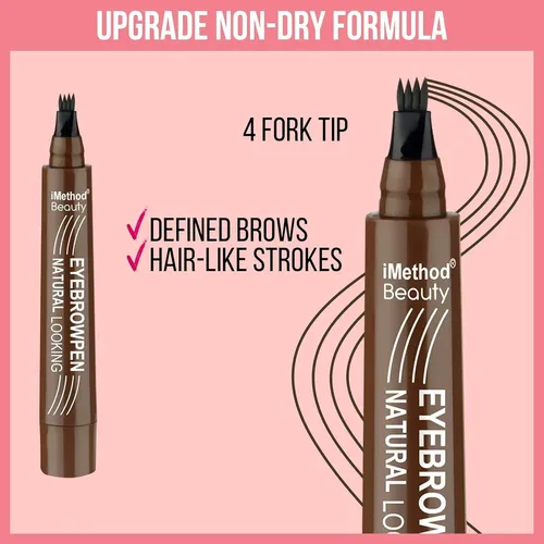 Lápiz Microblade Imethod 4 Puntas Marrón