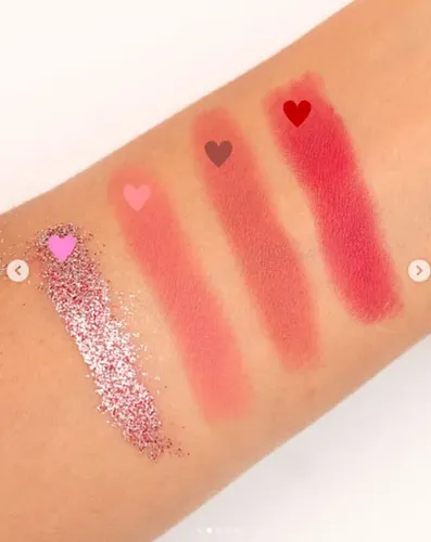 Paleta Sombras Pink21 Choco Eyes 24 Colores Matte Glitter