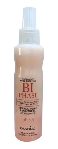 Bi Phase S/enjuague Keratina Vegetal Ph 3.5 Ossono X 135ml