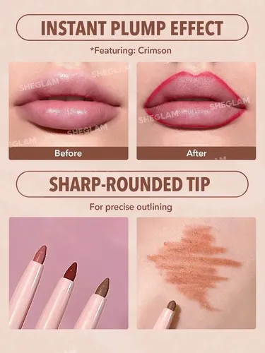 Sheglam Delineador De Labios So Lippy Color Intenso Cremoso Color Mojave