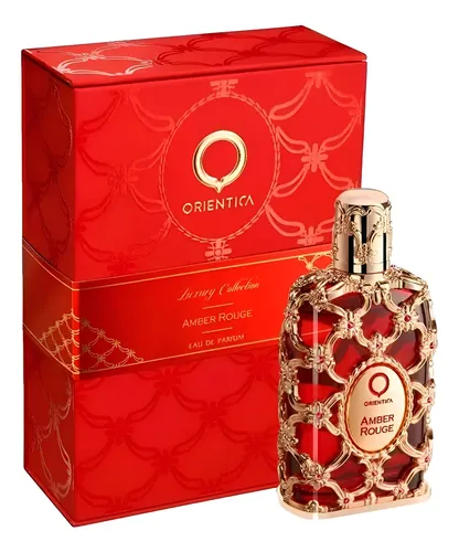 Perfume de mujer Orientica Luxury Amber Rouge Edp, 80 ml, árabe