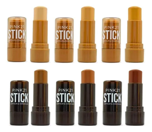 Pink 21 Stick Contour & Concealer Contorno O Corrector