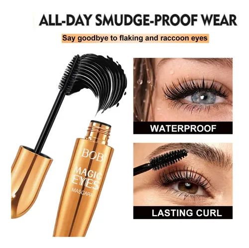 Gel Para Pestañas Bob: Grueso, Rizado, Impermeable E Intrans