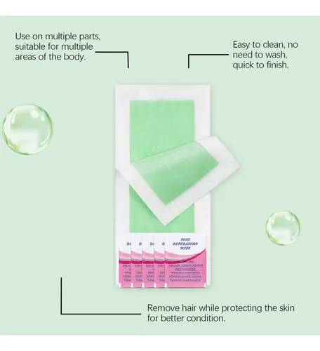 Bandas De Cera Para Depilación Facial Y Corporal