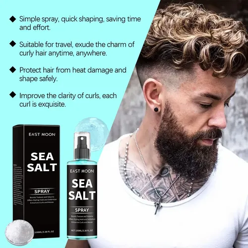 Spray Texturizador Cabello Rizado East Moon 100ml