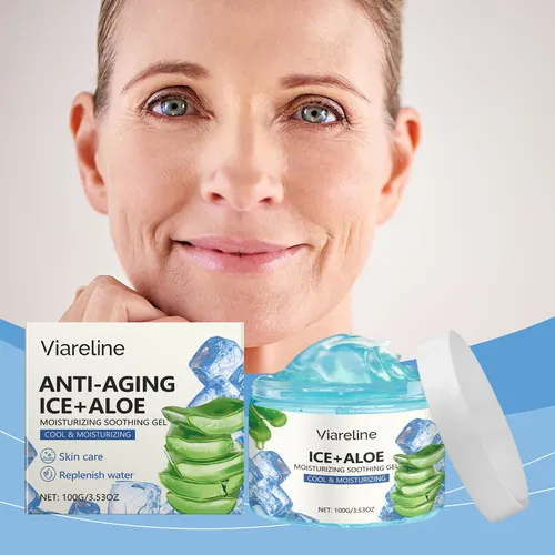 Gel Hidratante Facial Nutritivo Con Aloe Vera Viareline