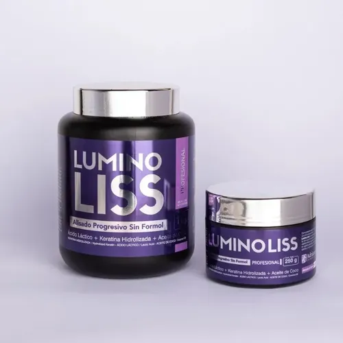 Lumino Liss Alisado 250g + Primont Protector Térmico 250cc