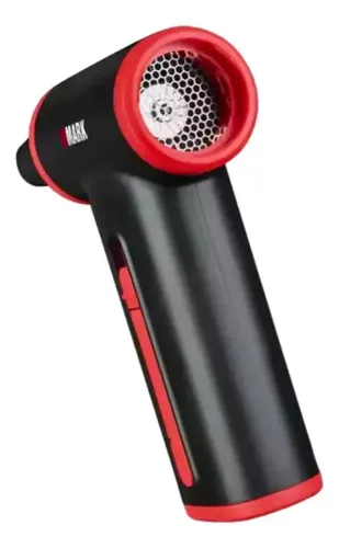 Mini Soplador Portatil Wmark Barberia Turbo Jet Profesional Negro