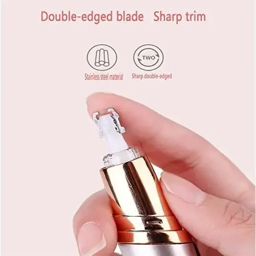 Cortadora De Pelo De Cejas Eléctrica Recargable Por Usb Port Aleatorio