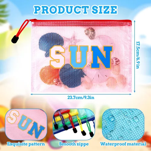 Bolsa De Maquillaje De Playa Kacctyen Transparente Impermeab