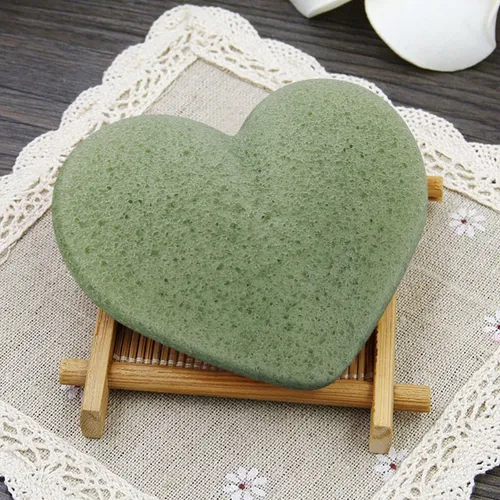 Esponja Limpiadora Facial En Forma De Corazón I Face Konjac