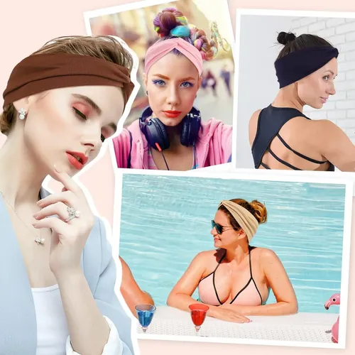 12 Piezas Banda Deportiva Para El Cabello P